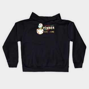 Watch Out Kindergarten Here I Come Dinosaur Kids Hoodie